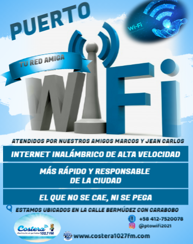 flyer de puerto wifi